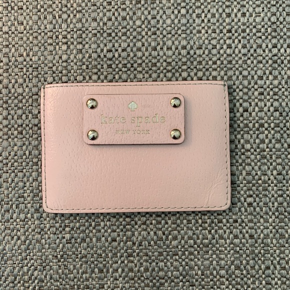 kate spade Accessories - Kate spade blush pink card holder kate spade Accessories - Kate spade blush pink card holder